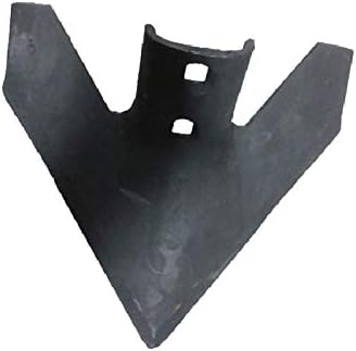Field Cultivator Sweep 12" x 6 MM (0.236") Thickness w/ 2-3/8" Bolt Holes Farmer Bob's Parts WFC12B3