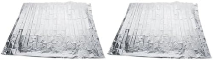 2 pcs Plant Growth Mylar Films High Reflective Mylar Sheets, Garden Greenhouse Covering Foil Sheets, Plant Growing Tents, Grow Light Accessories, 210 x 120cm, Silver, Wholesale Business