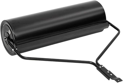 Garden Lawn Roller for Lawn Garden Yard, Grass Aerator, Yard Roller Black 16.6 gal Iron