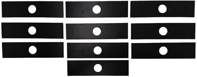 10 Pack Edger Blades for EGO 56V Edger, 8x2-1 Inch Center Hole, Fits Models EA0800 ME0801 ME0800