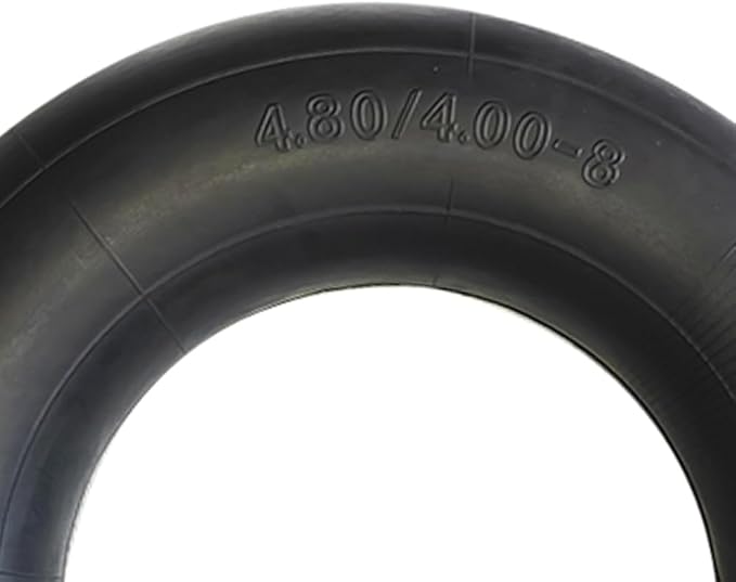 4.80/4.00-8" Inner Tubes with TR-13 Straight Valve Stem Replacement for Lawn Mower,Yard Tractors,Wheelbarrows,ATVs and More (4.80/4.00-8)