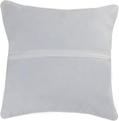 East Green 18 x 18 Waterproof Outdoor Pillow with Insert, Dark Green Stripe - Premium Olefin Outdoor Accent Pillow for Patio Furniture