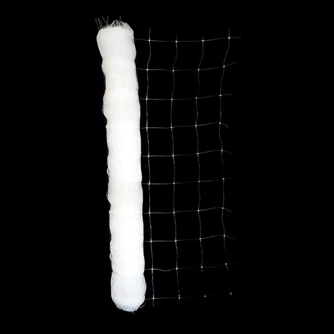 5ft by 4920-Feet Professional Grade Vegetable Support Trellis Netting Roll/Scrog Net Roll, (59" x 4920' / 1.5m x 1500m) (mesh 5.9"x6.7" / 15cm x 17cm)