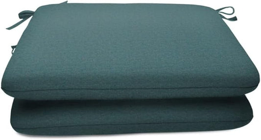 Sunbrella Patio Cushions - (2 Pack) - 20" W x 20" L x 2.5" T, Outdoor Chair Cushion with Comfort, Style & Durability Designed for Outdoor Living - Made in The USA