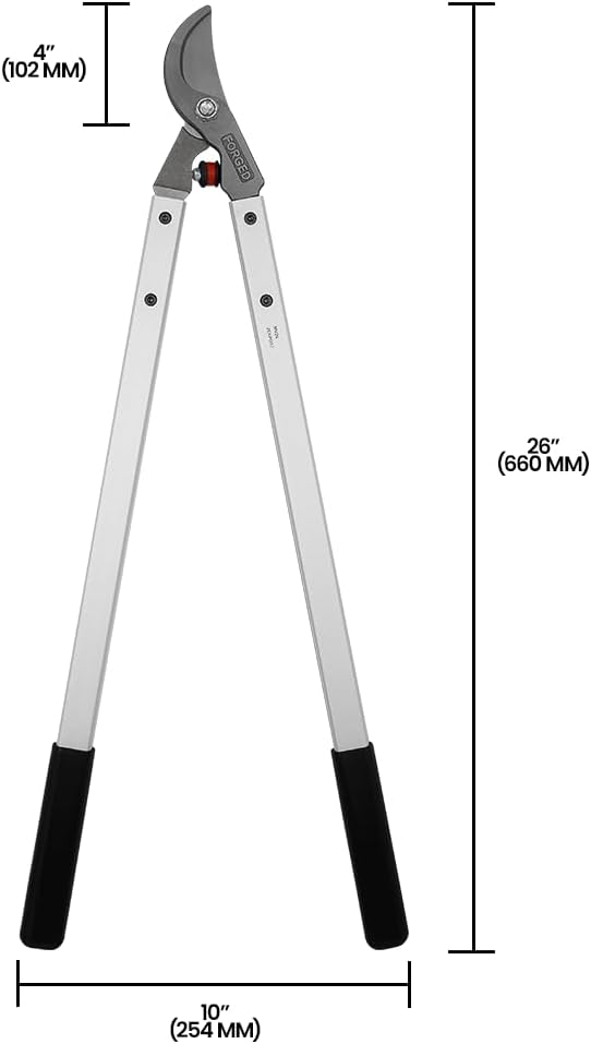 Zenport MV26-6PK Professional Tree Loppers, 2-Inch Cut, Forged Head, 26-Inch Long, 6-Pack, Orchard, Landscape
