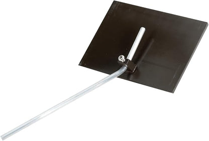 Outdoor Memorial Plaque with Stake – Cast Aluminum in Black and Silver with Custom Engraving, Weather-Resistant Dedication Sign for Garden, Cemetery, Bench, Grave Marker & Pet Memorials