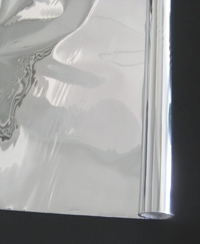 Mylar Film Aluminum Metalized Foil Wall Floor Roof Covering for Indoor Garden Grow Room 2 mil 50 feet Long (2 MIL Mylar Film 4x100 FT)