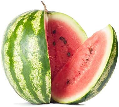 Watermelon Seeds, Crimson Sweet Variety | 60+ Non-GMO, Heirloom Watermelon Seeds | Premium Home Gardening Melons
