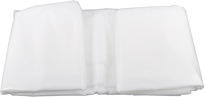18 x 60FT Greenhouse Plastic Sheeting, 6 Mil Heavy Duty Clear Polyethylene Film, Covering for Gardening, Farming
