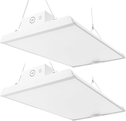 Konlite Pack of 2 ALTA LED High Bay Light - 2FT - 165W/140W/130W - 25,150 Lumens - 5000K/4000K Selectable - 120-277V - 400W Metal Halide Equal