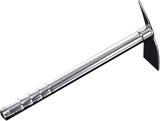 15 inch Stainless Steel Garden Hoe Pick Multipurpose Hand Tool Digging Weeding Turning Soil Mining Tools