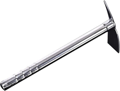 15 inch Stainless Steel Garden Hoe Pick Multipurpose Hand Tool Digging Weeding Turning Soil Mining Tools