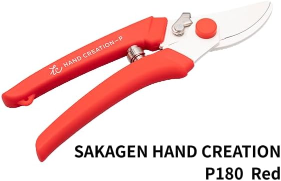 Pruning shears Made in JAPAN Garden Scissors Flower Shears SAKAGEN HAND CREATION P-180 (Pink)