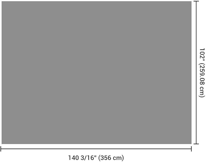 Yescom 9x12ft Heavy Duty Reinforced Poly Tarp Waterproof Tarpaulin 10-mil Ground Sheet Camping Tent Cover with Eyelets Reversible Silver Black Tarps