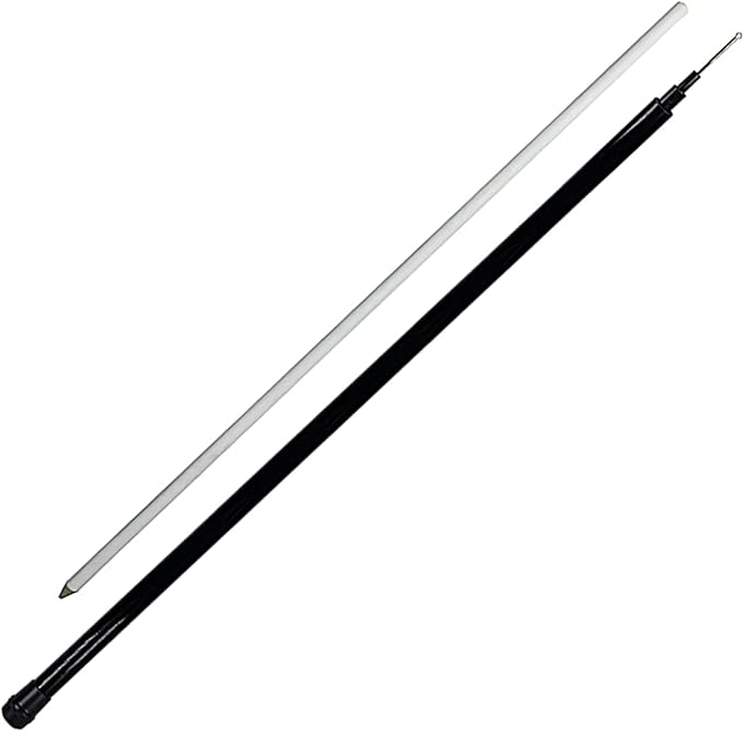 Bird Hawk Flying Kite with Pole Crops Farm Protector Bird Scarer Flying ONLY 4M Pole Without Kite