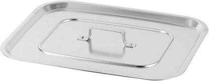 18 QT Deep Fryer Lid Aluminum Fryer Cover 16.5"×13.4" Ideal for Fryer