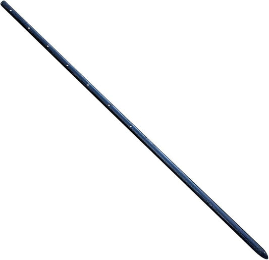 Sandbaggy Round Steel Concrete Form Stakes with Nail Holes - Rust Resistant Coating - Removable, Reusable (20, 3/4 in X 36 in)
