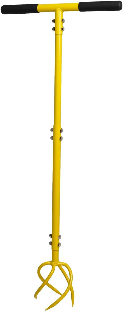 Garden Hand Tiller Garden Claw Twist Tiller Cultivator Tiller Soil Lossener Lawn Aerator Areator Loosen, Rototiller, Garden Bed and Plant Box Cultivator, Garden Tools.