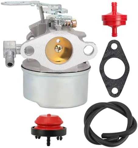 Carburetor Carb Replacement For Craftsman 143.055003 143055003 143.055005 143055005 143.055509 143055509 143.055511 143055511 143.065001 143065001 143.065003 143065003 Snow Blower w/TECUMSEH Engin