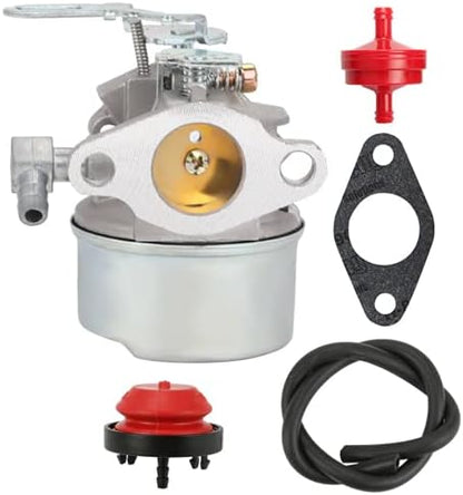 Carburetor Carb Replacement For Craftsman 143.055003 143055003 143.055005 143055005 143.055509 143055509 143.055511 143055511 143.065001 143065001 143.065003 143065003 Snow Blower w/TECUMSEH Engin