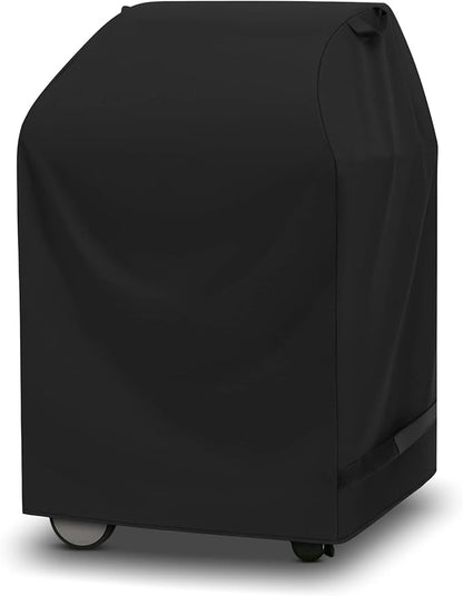 Arcedo Outdoor Grill Cover 32 Inch, Heavy Duty Waterproof 2 Burner Gas BBQ Small Grill Covers Compatible with Char Broil Weber Brinkmann Holland, Black