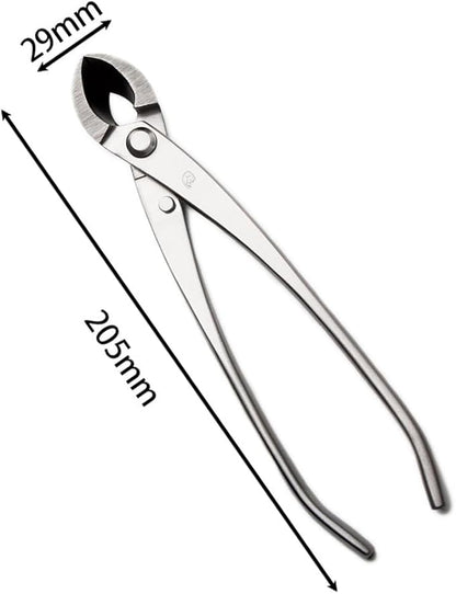 tianbonsai Bonsai Tools 205 Mm Round Edge Cutter Multifunctional Bonsai Cutter With Both Straight Edge And Round Edge