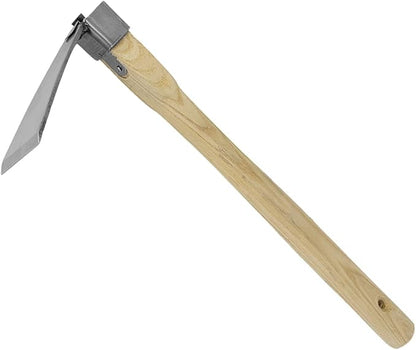 Zenport J6-02 Hoe, 15-Inch Handle, 5 Inch Stainless Steel Blades, Beige - 12 Pack
