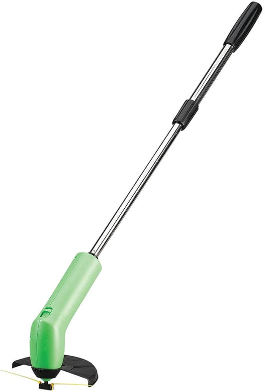 Zip Tie Grass Trimmer, Made of Stainless Steel and ABS, Battery Operated (Not Included) – Measures 31” Long, 24 Standard Zip Ties Included