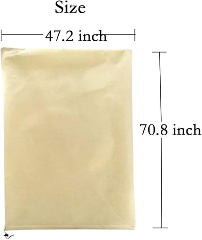 gardtree Winter Tree Covers Freeze Protection 47.2" x 70.8" 3 Packs, Thicker 2.4oz/yd² Garden Covers Frost Protection, Outdoor Plant Protector with Zipper Drawstring for Shrubs, Potted Plants