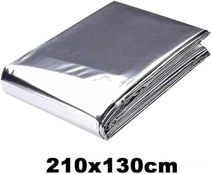 Reflective Plant Growing Film Silver Mylar Sheet Indoor Greenhouse Light Reflecting Material Multi Purpose Garden Tent Covering 130x210cm For Temperature Control(130cm X 210cm)