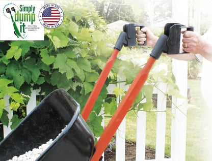 Simply Dump It Wheelbarrow Handles SDI1001 Pivoting Wheelbarrow Handles Heavy Duty Reinforced Nylon- 100% Made in The USA