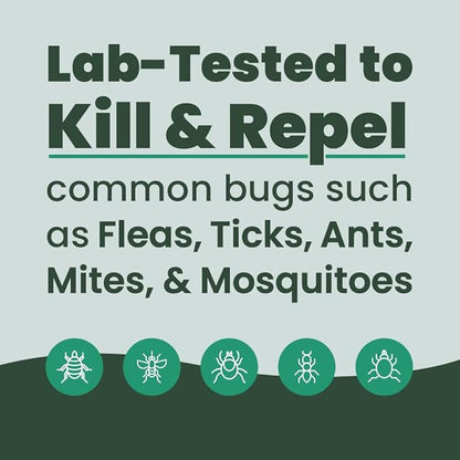 Cedarcide YardSafe | Kills & Repels Mosquitoes, Ticks, Fleas, Mites & More with Natural Essential Oils | Family & Pet-Safe | Eco-Friendly | 1 Quart (32 Oz.)