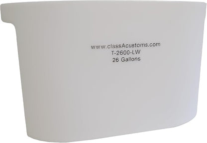 classAcustoms Marine T-2600-LW 26 Gallon Livewell/Baitwell for Live Fishing Bait, and Keeping Caught Fish Alive. Use on Fishing Boat, Pontoon Boat, Piers, and Fishing Docks, and for Shore Fishing.