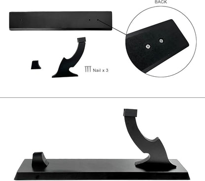 14.5" Fantasy Dragon Axe Wtih Wood Stand, Gift for Xmas, Home Tabletop Decoration