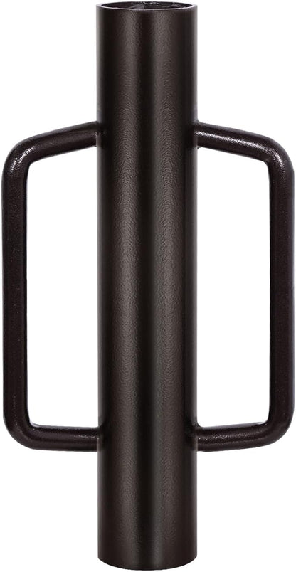 MIXXIDEA 11LB T Post Driver Heavy Duty Fence Post Driver Post Pounder with Handle Steel Post Hole Digger Hand Post Rammer for T-Posts，U Channel,U Fence Post Wooden Post 16.8 Inch