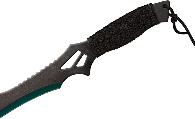Sword Machete with Nylon Sheath and Lanyard Jungle Hunter Machete for Outdoor Adventure