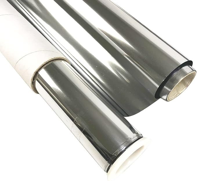 Hydroponic Reflective Mylar Mirror Sheeting 2 mil Thick Reflecting Grow Light Reflector for Indoor Garden Grow Room 150 ft Roll
