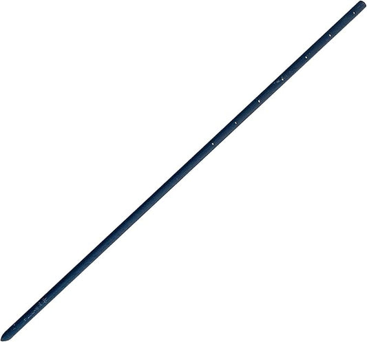 Sandbaggy Round Steel Concrete Form Stakes with Nail Holes - Rust Resistant Coating - Removable, Reusable (5, 3/4 in X 48 in)