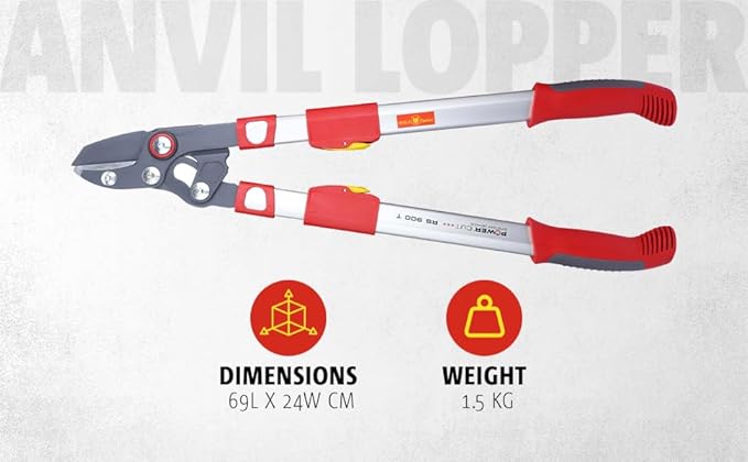WOLF-Garten Telescoping Anvil Lopper 35.5" - RS900T