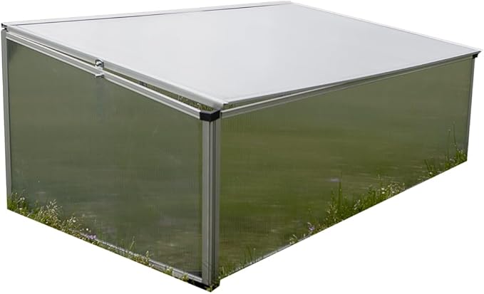 Zenport SH7005-ZD Folding Aluminum Cold Frame Greenhouse - 3 Pack