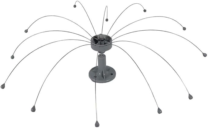 Bird Barrier Daddi Long Legs -2 Ft | Scare Birds Away with Innovative Bird Spider Design | Easy Installation on Roofs, Boats & HVAC Units | Durable Stainless Steel/Delrin