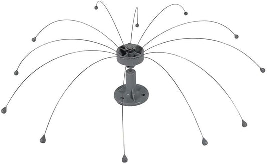 Bird Barrier Daddi Long Legs -2 Ft | Scare Birds Away with Innovative Bird Spider Design | Easy Installation on Roofs, Boats & HVAC Units | Durable Stainless Steel/Delrin