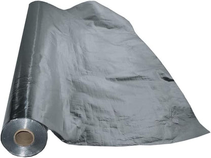 US Energy Products Highly Reflective Silver FOIL Mylar Film Insulation Sheets: Ideal for: Grow Room, Greenhouse, Farming, Plant Growth, Energy Saving, SAUNAS, and More: (24INCH X 125FT) Sheets