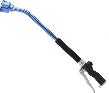 GREEN MOUNT Watering Wand, 24 Inches Sprayer Wand with Superior Stainless Head, Perfect for Hanging Baskets, Plants, Flowers, Shrubs, Garden and Lawn, Blue