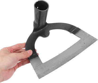 DOITOOL Stainless Steel Garden Hoe Tool Hollow Weeding Cultivator for Soil Loosening Planting and Tillage 8.38X5.51 Inches Durable Gardening Hand Tool