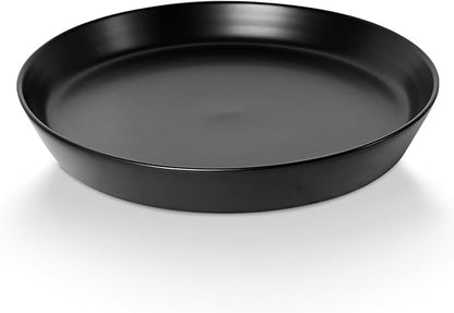 Plant Saucers 12 Inch (12.7 Inch) Plant Trays, Durable Round Glazed Ceramic Flower Plant Water Drip Tray for Pots Planter