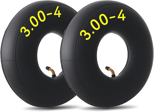 2-Pcs 3.00-4 Inner Tube 260x85 10x3" Tube for Scooter/ATV/Wheelbarrows/Tractors/Mowers and More