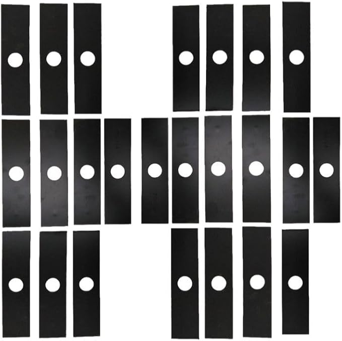 25 Pack Edger Blades for EGO 56V Edger, 8x2-1 Inch Center Hole, Fits Models EA0800 ME0801 ME0800