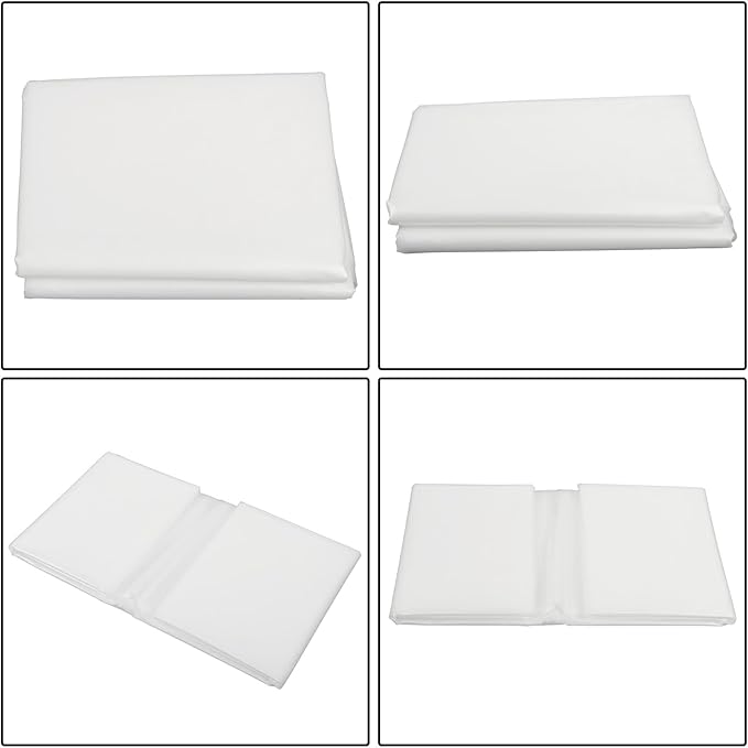 16 x 25FT Greenhouse Plastic Sheeting, 6 Mil Heavy Duty Clear Polyethylene Film, Covering for Gardening, Farming