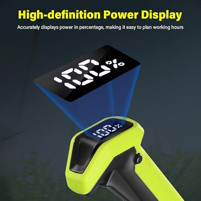 4 in 1 iToolMax Cordless Grass Trimmer, Electric Weed Wacker Cordless, Weed Eater Battery Powered with 2 Batteries, Brush Cutter & Grass Trimmer & Lawn Edger & Four-wheel Assist with 3 Types of Blades